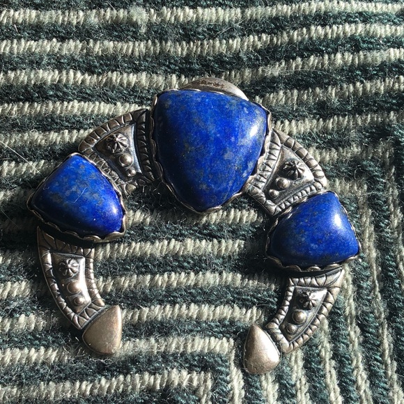 Carolyn Pollack arrowhead lapis enhancer - Picture 2 of 10